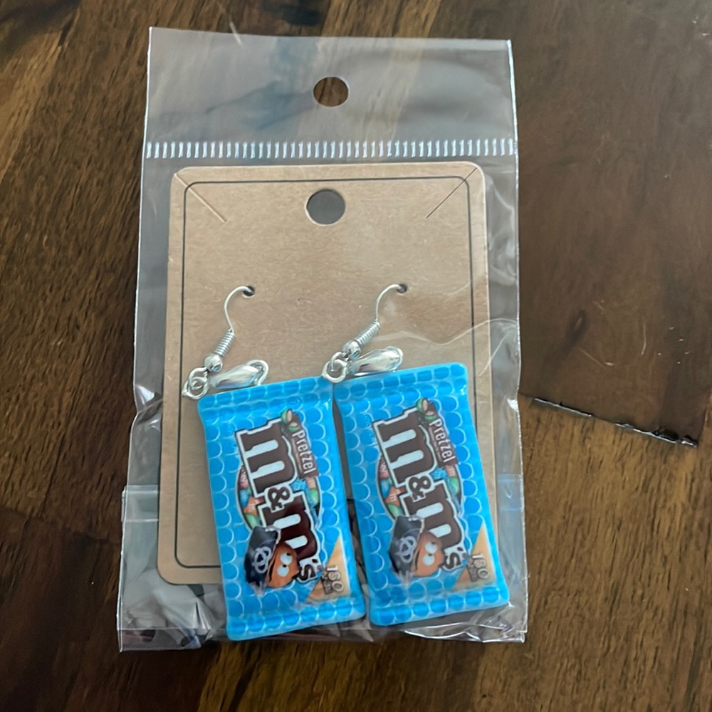M&M Pretzels Earrings